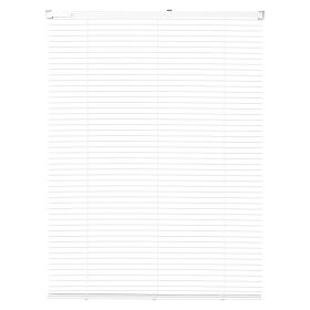 Mini Blinds, 34" W x 48" H, 1" Slat Size, Cordless Horizontal Light Filtering Mini Blind for Indoor Windows, Easy to Clean and Simple Light Adjus