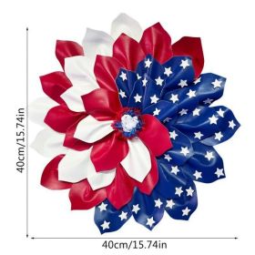 1PC Wooden tags for Independence Day, patriotic American homes, rural areas, wooden walls, door decorations, wooden crafts (Color: 49, size: 20*20*0.5cm)