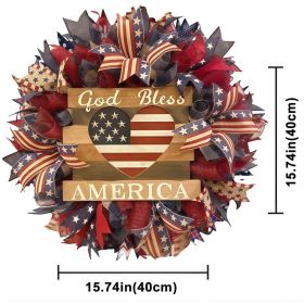 1 pc 250th anniversary of American independence, bald eagle commemorative wooden plaque, home porch decoration, wooden hanging board (Color: 38, size: 20*20*0.5cm)