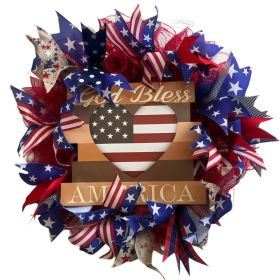 1 pc 250th anniversary of American independence, bald eagle commemorative wooden plaque, home porch decoration, wooden hanging board (Color: 21, size: 20*20*0.5cm)