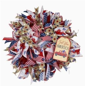 1 pc 250th anniversary of American independence, bald eagle commemorative wooden plaque, home porch decoration, wooden hanging board (Color: 23, size: 40*40*0.5cm)