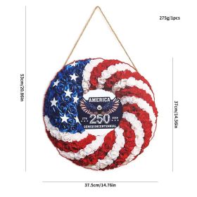 1PC Wooden tags for Independence Day, patriotic American homes, rural areas, wooden walls, door decorations, wooden crafts (Color: 66, size: 20*20*0.5cm)