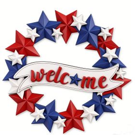 Wooden plaque pendants, holiday plaques, wall signs, signage decorations, hanging paintings, Independence Day in the United States (Color: 12, size: 30cm)